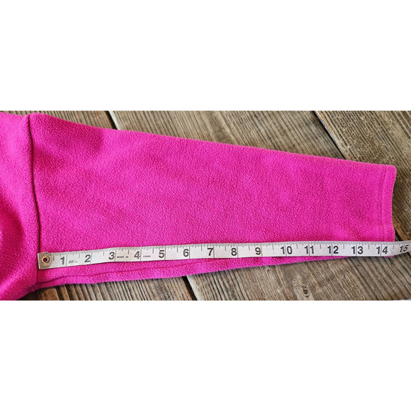 Zara Sweater Womens Small Pink Rib Mock Neck Boxy Oversized Cropped Retro Fun - Picture 8 of 8